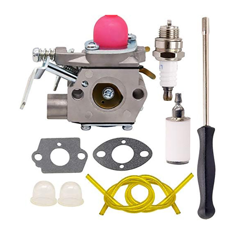 Weed Eater PE550Carburetor for Poulan GE21 PP135 Gas Edger Trimmer Carburetor for Walbro WT-630 WT-308 530071634 530069654