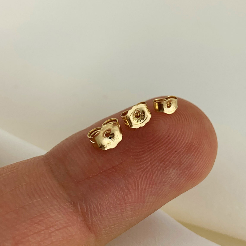 20PC/Set 14K Gold Filled Earring Back Wholesale Supplies for Jewelry Making Handmde DIY Accessories Gold Jewelry Finding