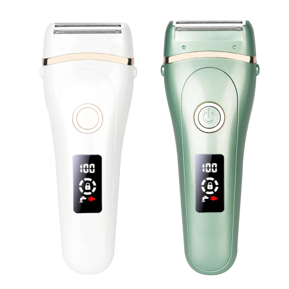 Trimmer for Women Shaver Bikini Painless Lady Razor Electric Epilator Underarm Leg Pubic Remover Body Hair Removal F624-55