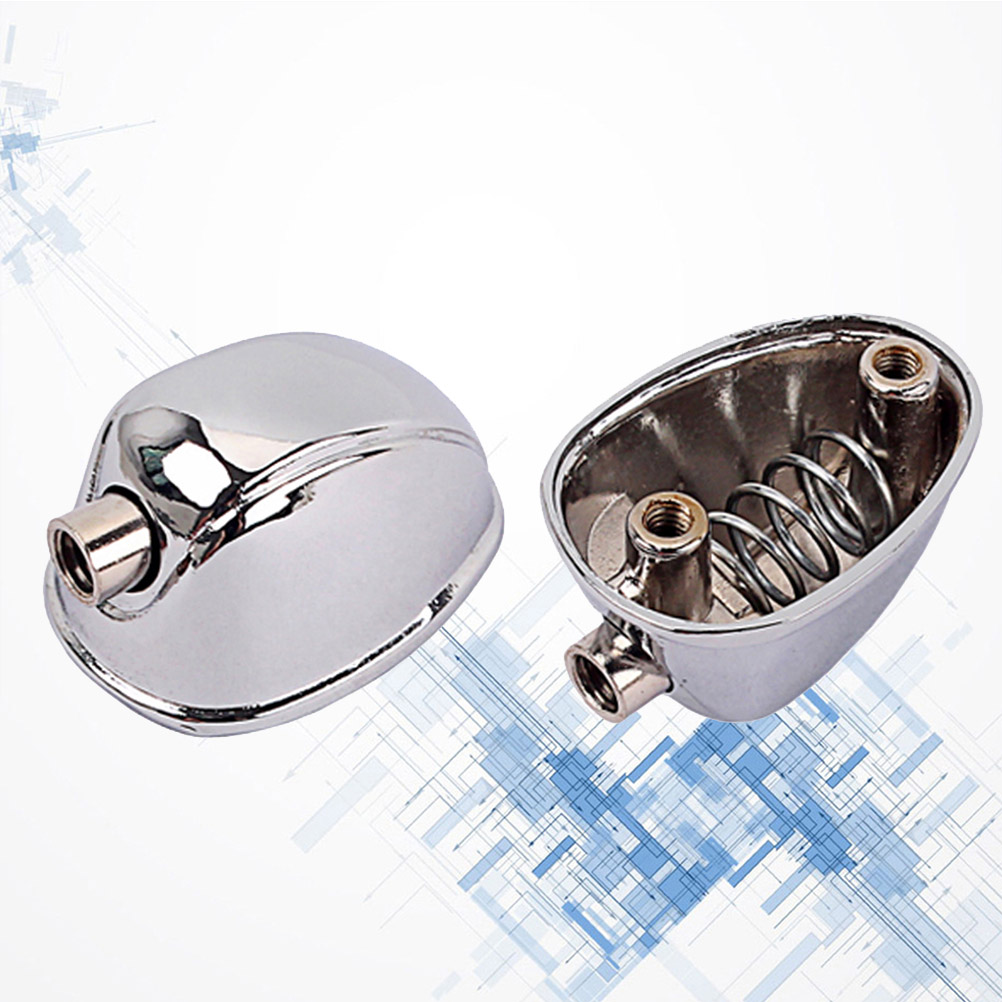 2Pcs Single-end Snare Drum Lug Ear Claw Hooks Connector Drum Set Parts Drum Set Accessories Silver