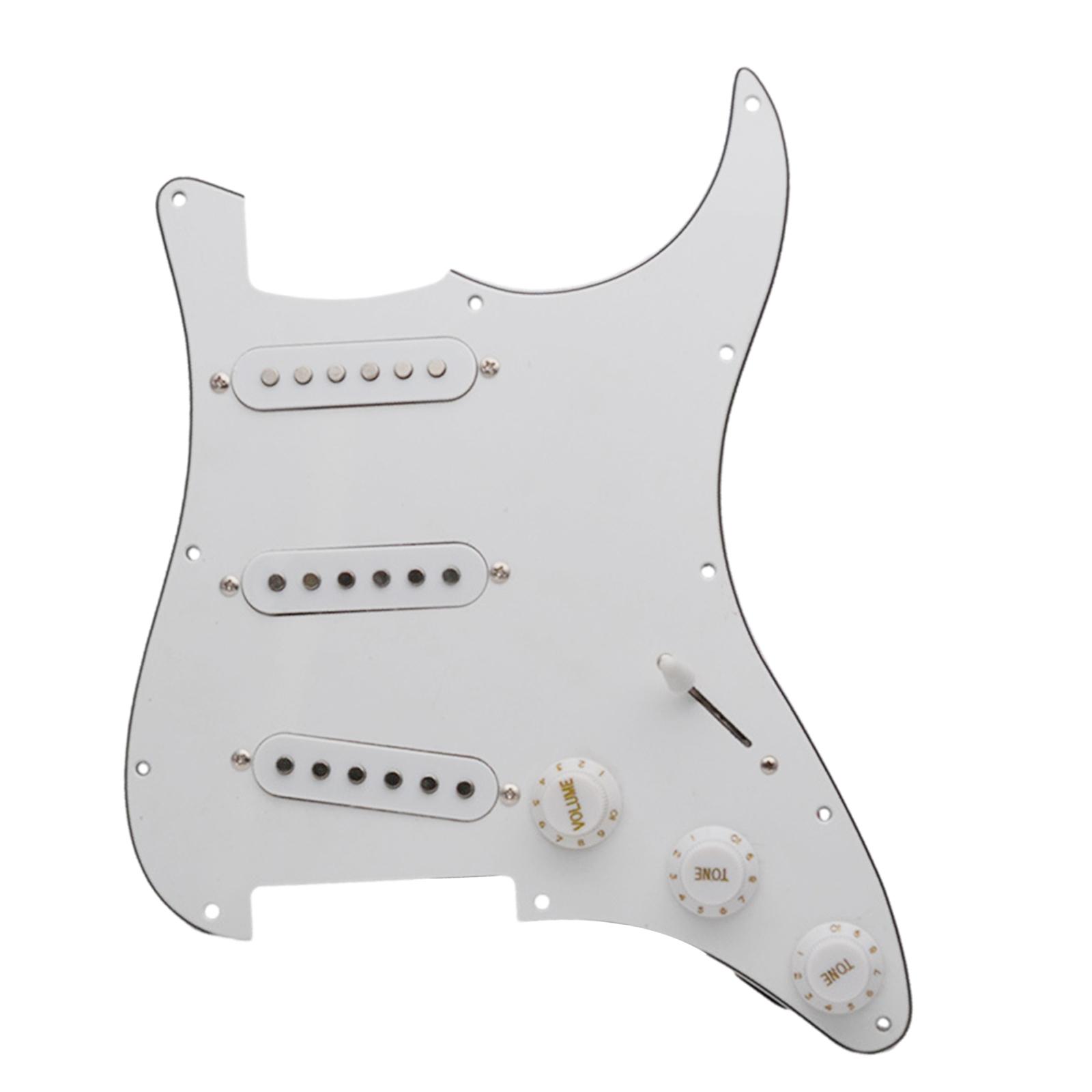 Guitar Pickguard Prewired Loaded Pickguard for Bass Electric Guitar Parts