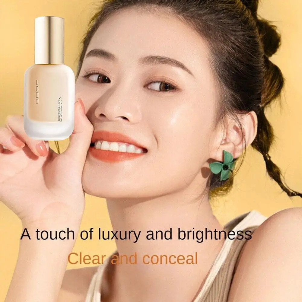 UODO Liquid Foundation Concealer Long-lasting BB Cream Waterproof For A Lasting Bright Dry To Oily Skin Care 30ml I5U3 240621