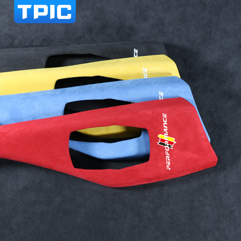 TPIC Alcantara Wrap For BMW F20 118d F21 F22 F23 1 2 Series Car Multimedia Knob Panel Cover M Performance Interior Accessories