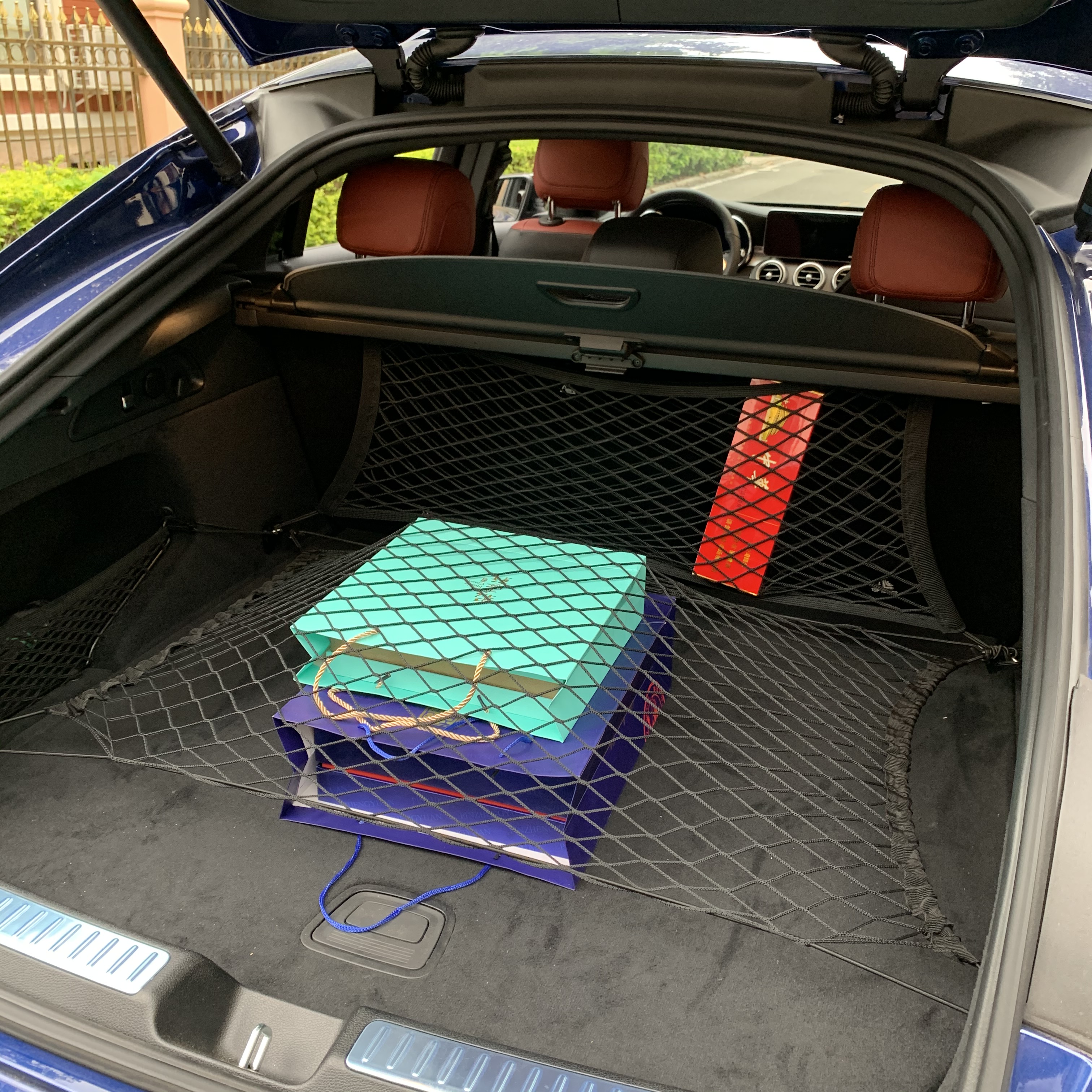 Universal Car Trunk Mesh Net for Peugeot 107 108 206 207 208 301 307 308 407 408 508 2008 3008 4008 5008 Exalt