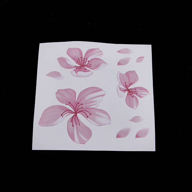 Cherry Blossom Floral Car Stickers Love Pink Auto Vinyl Deca Bumperl Window Ipad