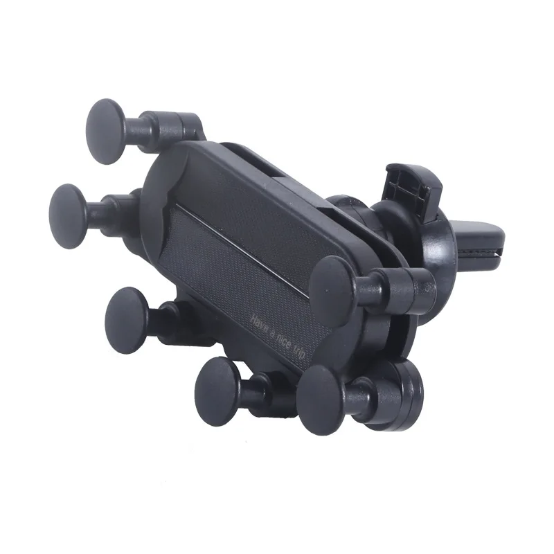 6 Points Solid Fold Gravity Car Phone Holder Air Vent Mounts Cell Phone Holder in Car Mobile Android Auto Universal GPS Stand
