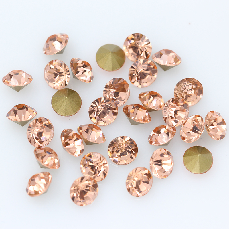 144p ss16 4mm Point foiled Back czech Crystal Rhinestones diamante jewels faceted Glass strass chatons stone Nail Art Gems beads