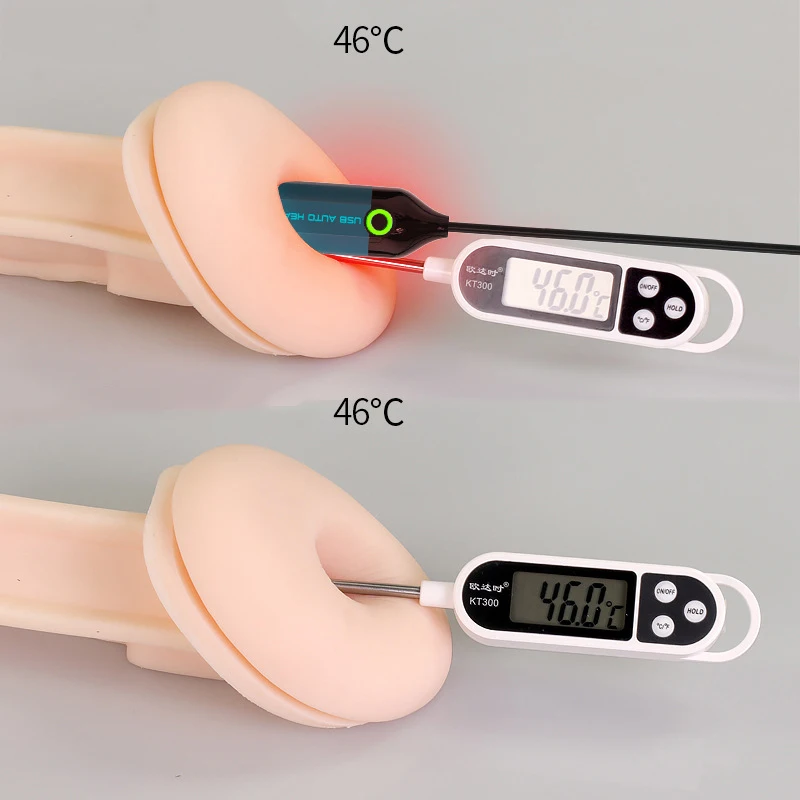 USB Heating Rod for Masturbators 37.5 Celsius Smart Thermostat Heated Bar Stick Anal Vagina Warmer Sex Toys for Men Sex Shop