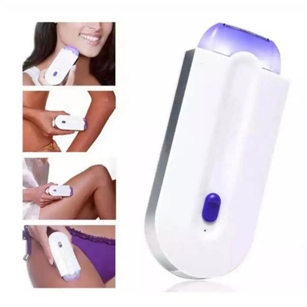 Elatric Hair Removal Machine Painless Womens Beauty Cordless Arms Legs Body Shaving Epilator 2 in 1 Epilator with 4 Attachments 240624