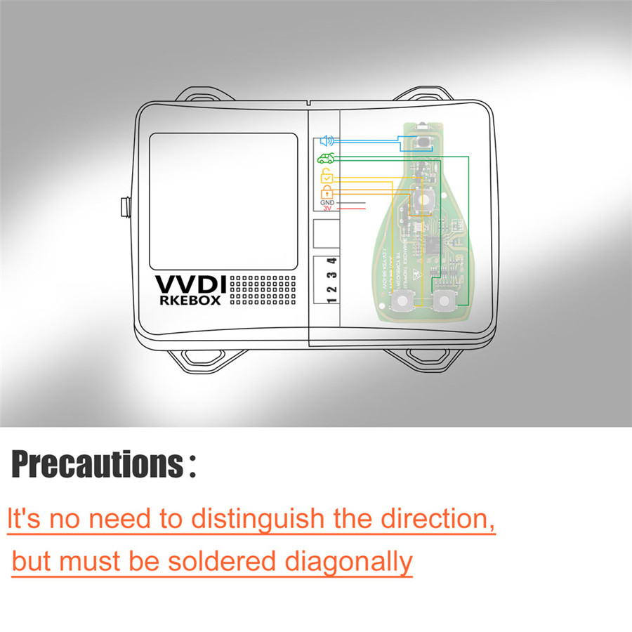 Xhorse XDSKE0EN Smart Key Box Bluetooth Adapter used with MINI Key Tool, Key Tool Max, Key tool Plus, VVDI2