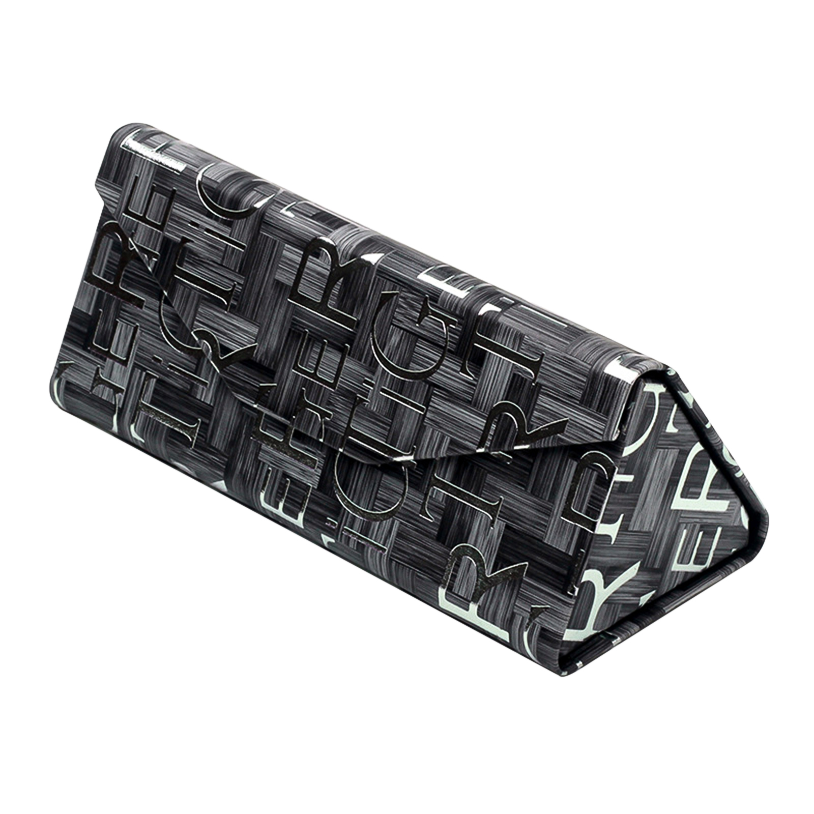 PU Leather Sunglasses Case Foldable Women Men Portable Reading Glasses Box Eyewear Triangle Container Protective Covers