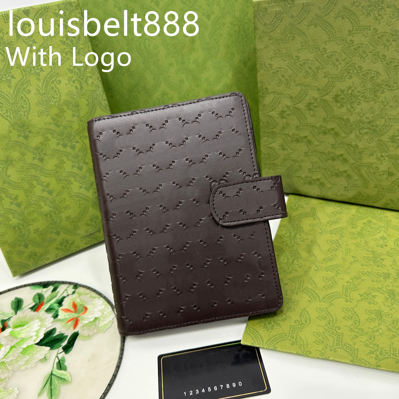 Designer Desk Agenda Cover Holders Memo Planner Men Women Medium ring agenda cover Diary Agendas Protective Case Card Passport Holder Wallet 15cm*19cm