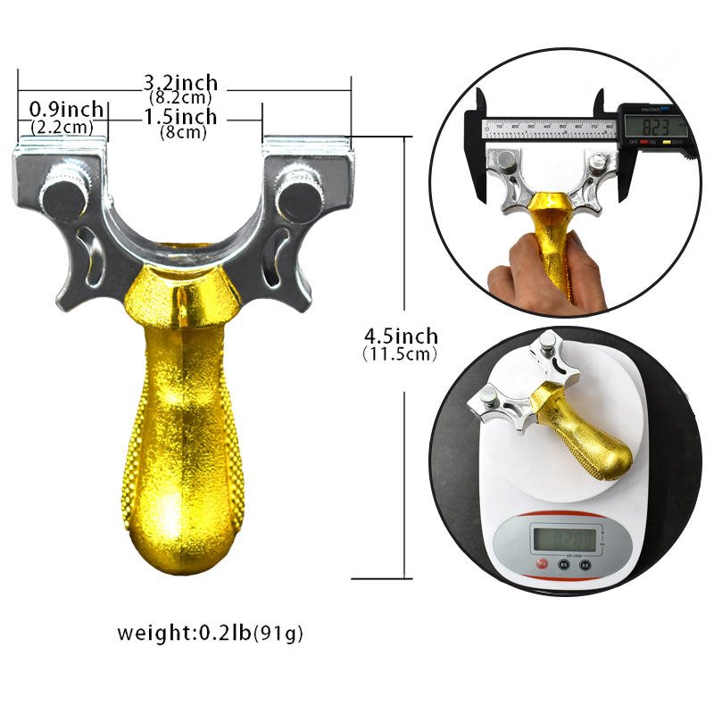 Hunting Laser Slingshot Professional Outdoor Pocket Bow Catapult with Flat Rubber Band for Entertainment Game Toys Accessories