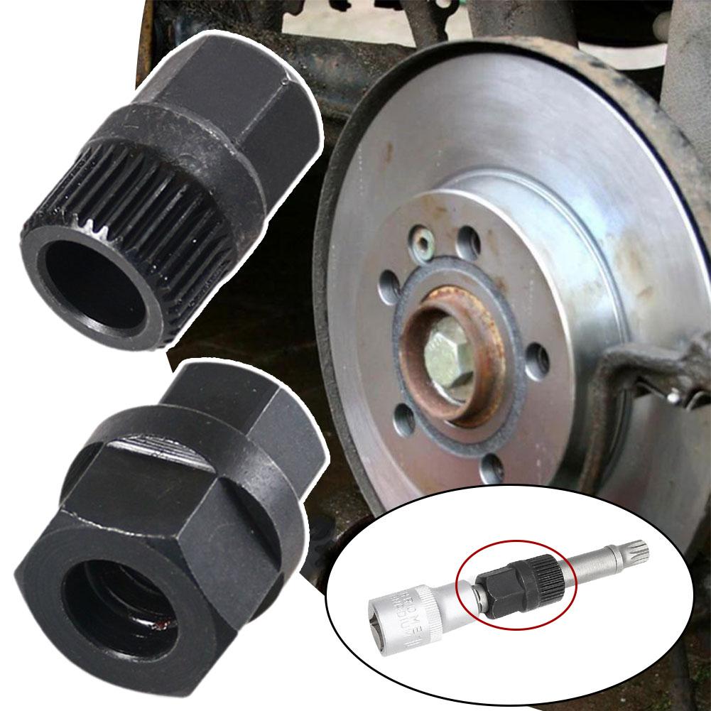 Alternator Clutch Free Wheel Pulley Removal Tool Black Pulley Repair Car Tool Car Belt Accessories Remover V 33 Teeth With E1B6