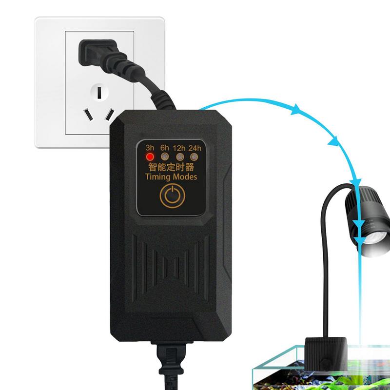 Automatic Accessories Timing Controller Timer For Fish Tank Reptile Aquarium LED Light Water Pump Air Pumps Maker Heater