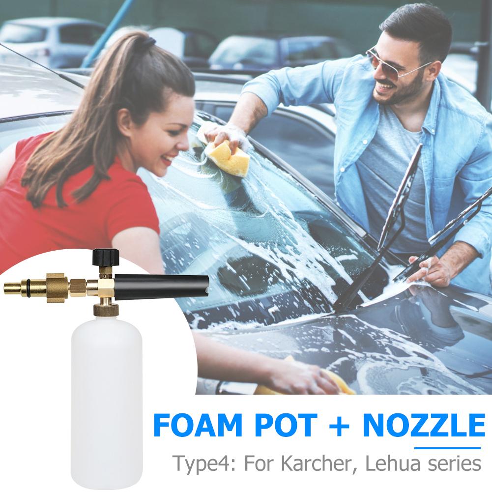 220Bar High Pressure Washer Snow Foam Lance Car Wash Foam Gun Foam Generator Blaster for Nilfisk Gerni Series