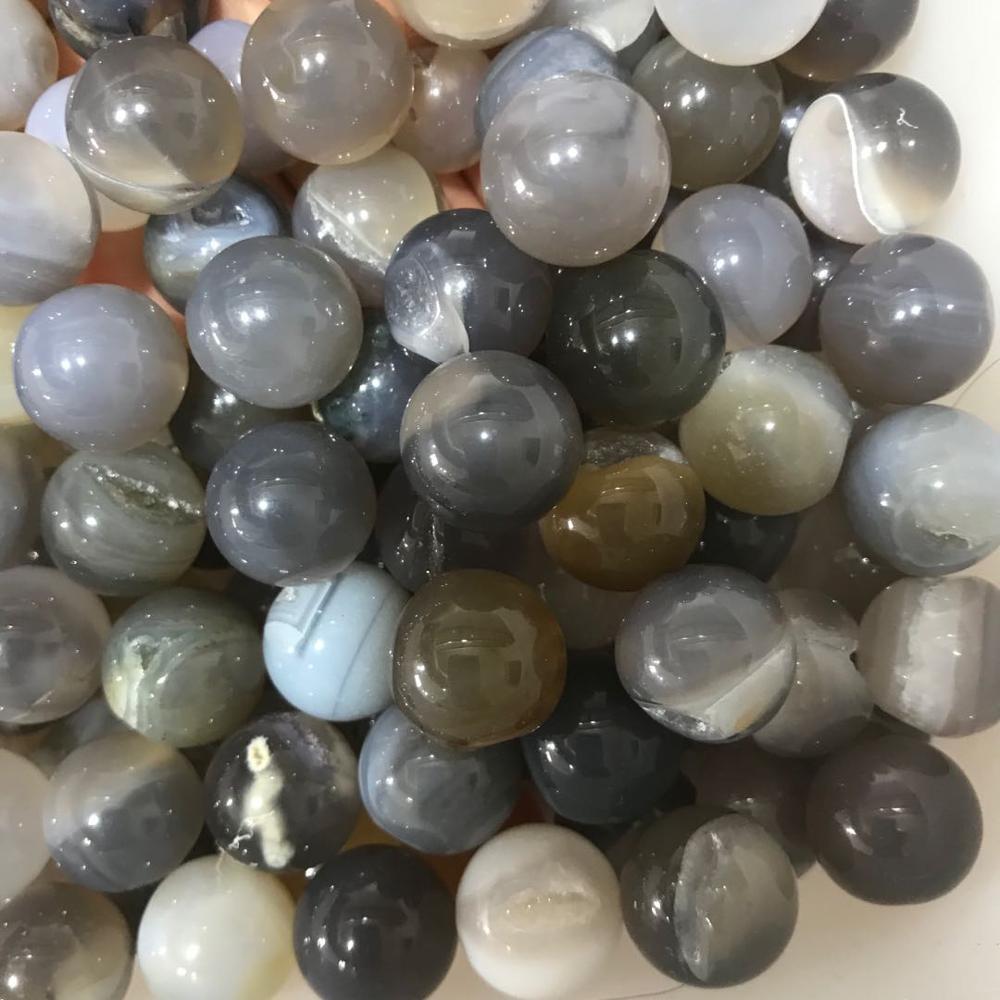 natural crystal agate geode quartz sphere stone ball 1pcs
