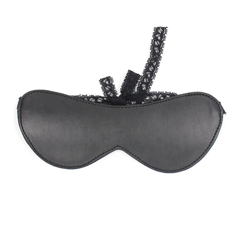 New Exotic Accessories Adult Game Leather Erotic Sexy Eye Mask Fetish Bondage Blindfold Party Halloween Mask Sex Toys For Woman