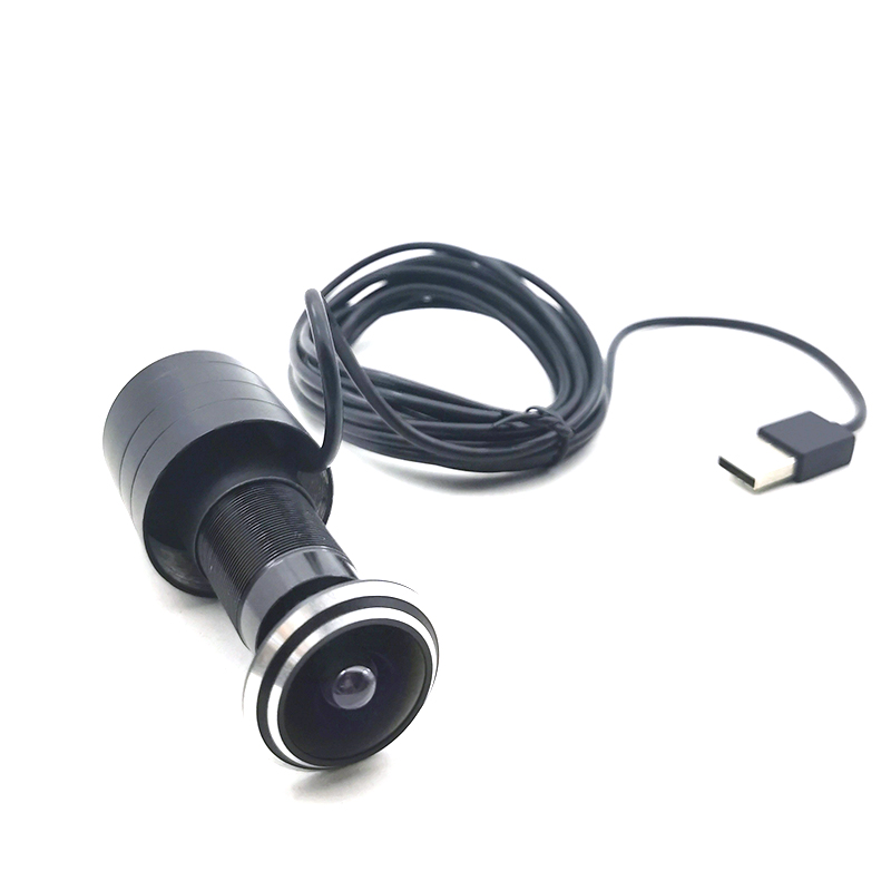 1.78mm 180 degree Wide Angle HD Eye Hole Video Door Viewer Camera cat eye surveillance micro mini usb door peephole cctv camera