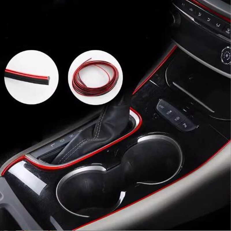5m Car Grille Interior Exterior Mouldings Trim Decorative Strip Line For Volvo S40 S60 S70 S80 S90 V40 V60 V90 XC60 XC70 XC90