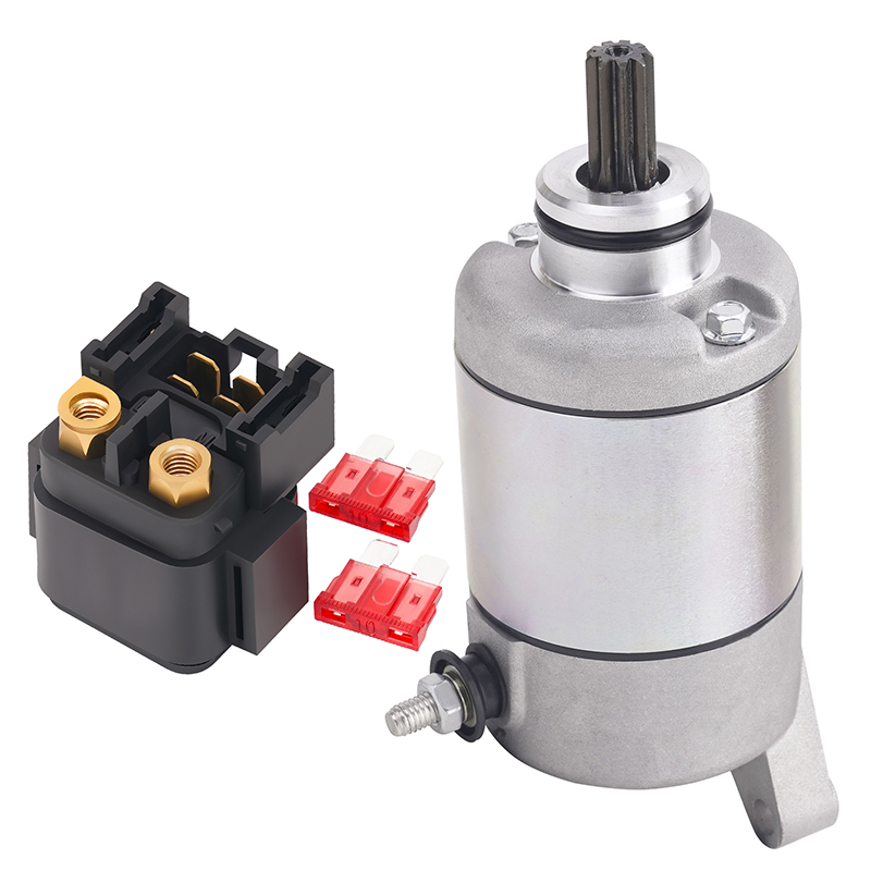 Motorcycle Parts Starter Motor & Relay For Yamaha YFZ450 YFZ450LE YFZ450SE YFZ450SP YFZ450V YFZ 450 LE SE SP 5TG-81890-00-00