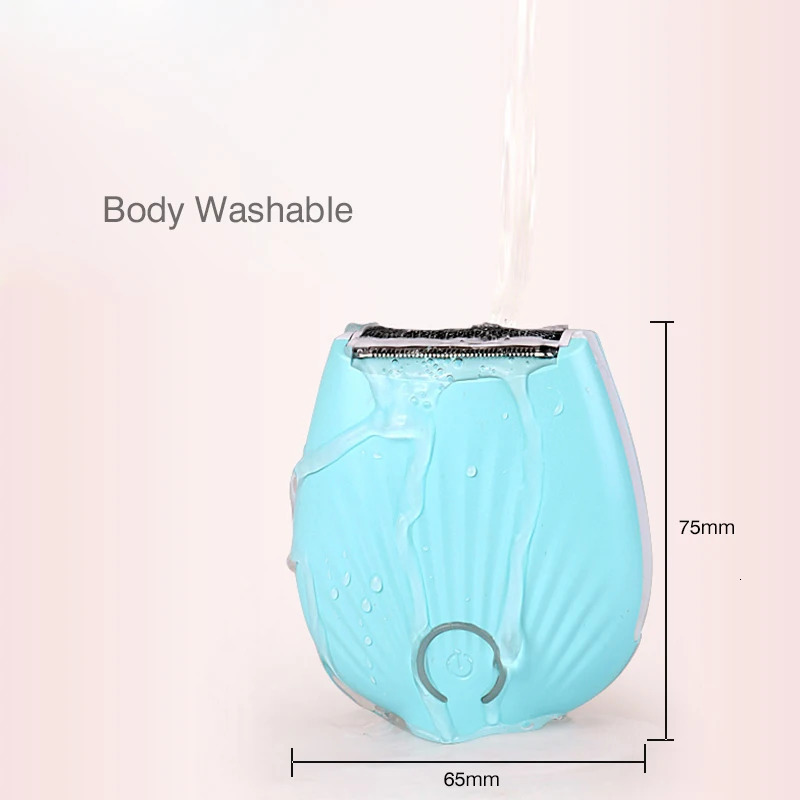 JINDING Women Hair Removal Portable Bikini Trimmer Shaving Machine Lady Shaver USB Rechargeable Electric Razor Body Hair r 240624