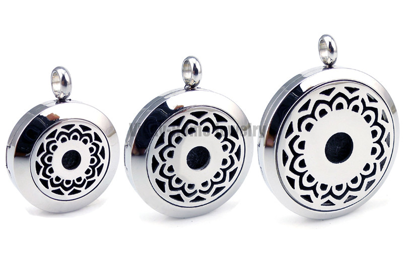 With Chain Gift Sun Essential Oils Diffuser Locket Aromatherapy Locket Free Pads Drop Shipping