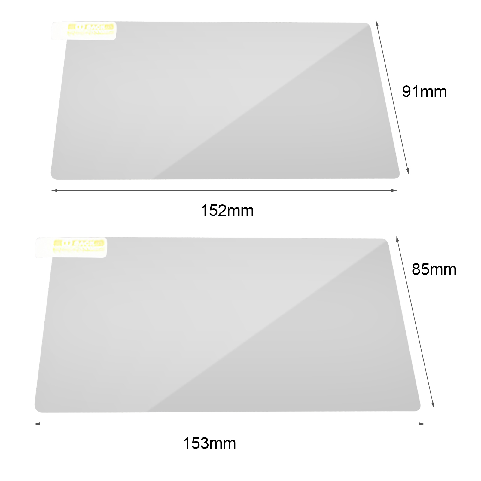 Universal 7 inch Screen Protectors Protective Pet Film FOR Smartphone Tablet/Car GPS LCD/MP3 MP4