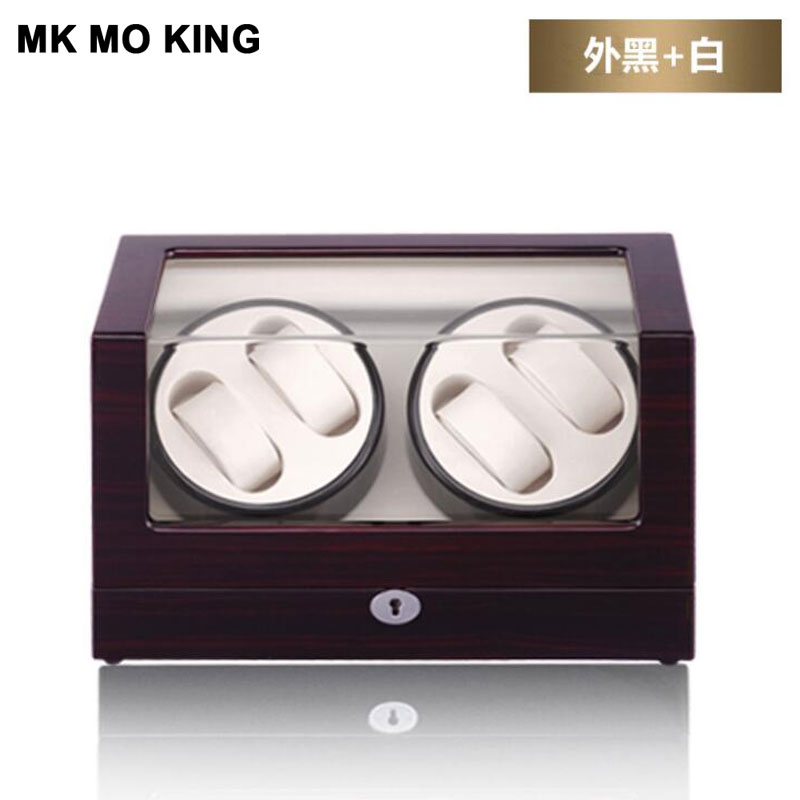 DHL Fast Send High Quality 4 Place Automatic Mechanical Watch Swing Device for Men Women Gift Box Watch Winders Storage