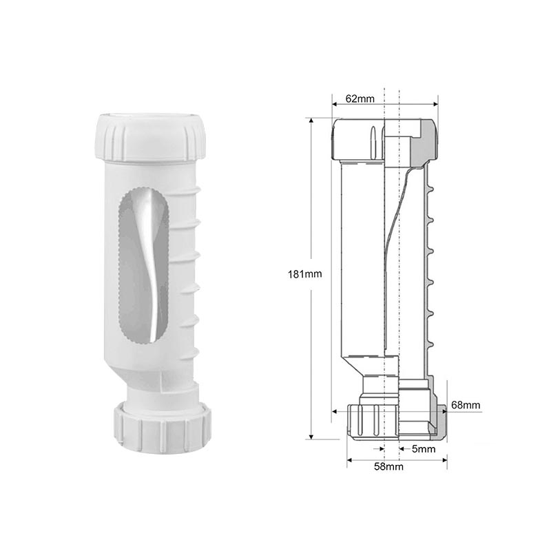 RV Anti-Overflow Valve Anti-Odor Check Valve For Down Pipe Of Kitchen And Bathroom Sink Motorhome Camper Caravan Accessories