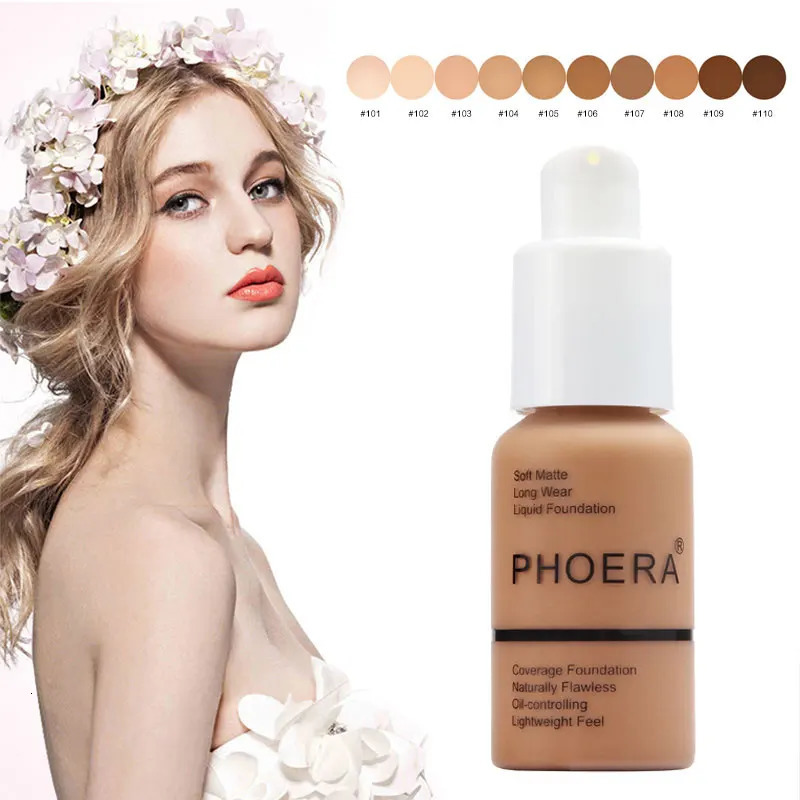 Foundation Makeup Full Coverage Liquid Base Matte Face Concealer Foundation Cream Brighten Moisturizer Oil Control TSLM1 240621