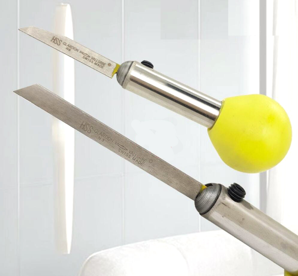 Graver Handle Jewelry Tool High Quality Yellow Rubber Handles for Engraving Knife
