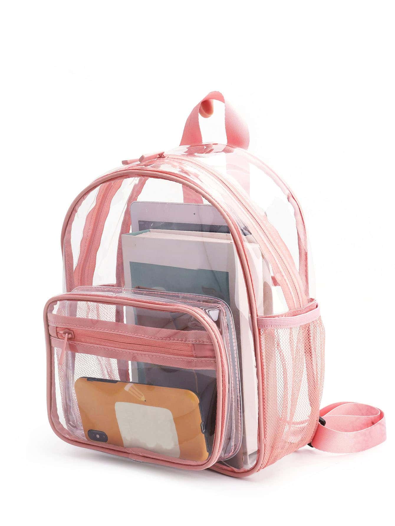 Children Girls Boys Waterproof Transparent PVC Multifunctional Student Backpack Children's Backpack School Beach Airport Travel
