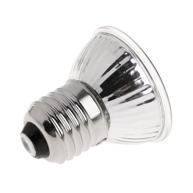 220V 25W 50W 75W Pet Reptile Turtle Heating Lamp Bask Back Warming Light UVA UVB Full Spectrum Ultraviolet Bulb E27