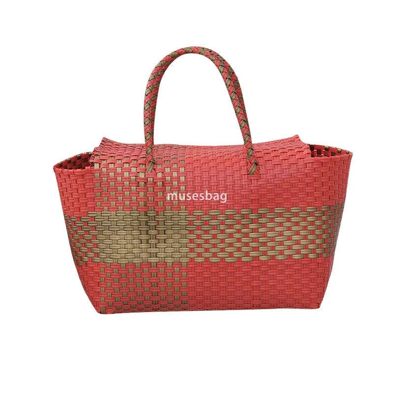 Designer Women's High Quality Practical Large Capacity Handheld Cabbage Basket Handheld Small and Popular Love Handmade Gift Bag Minimalist Handh