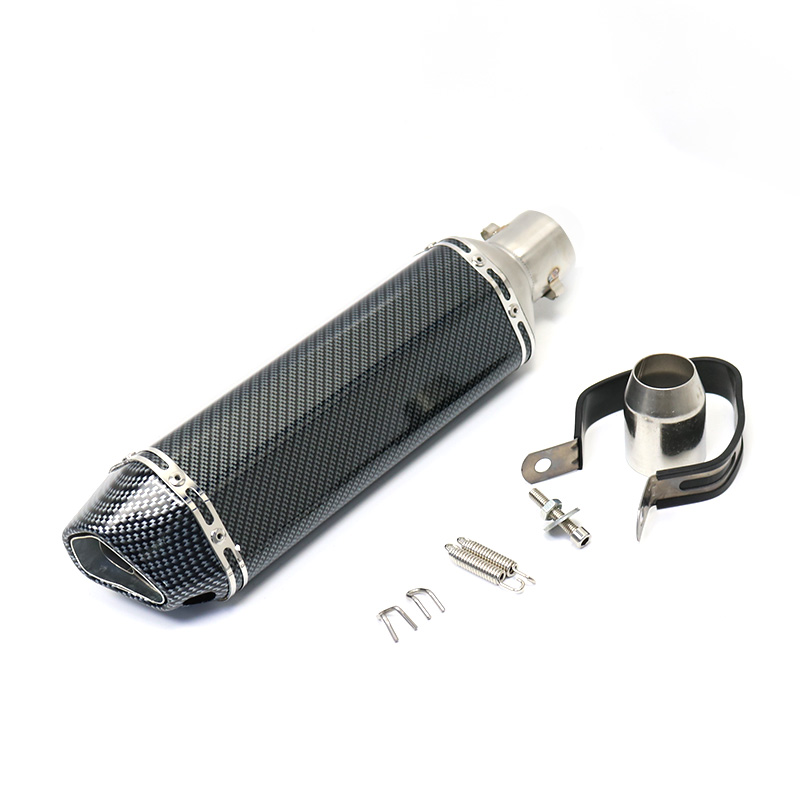 Universal 51mm Motorcycle Exhaust Pipe for Honda CBR250 CB400 FZ400 Z750 NINJA TMAX530 trk 502 TMAX PCX 125 ATV Dirt Pit Bike