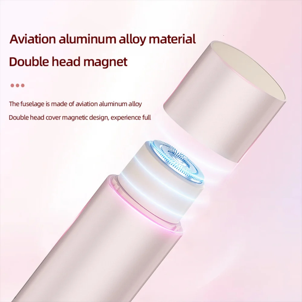 Mini Portable 2 in 1 Hair Removal Epilator Wand For Women Painless Body Hair Removal Machine For Home Travel Use Devices 240624