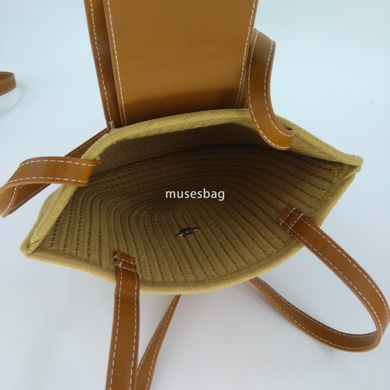 High quality women's designer French grass woven bag, half round underarm single shoulder diagonal cross small bag versatile vacation long should