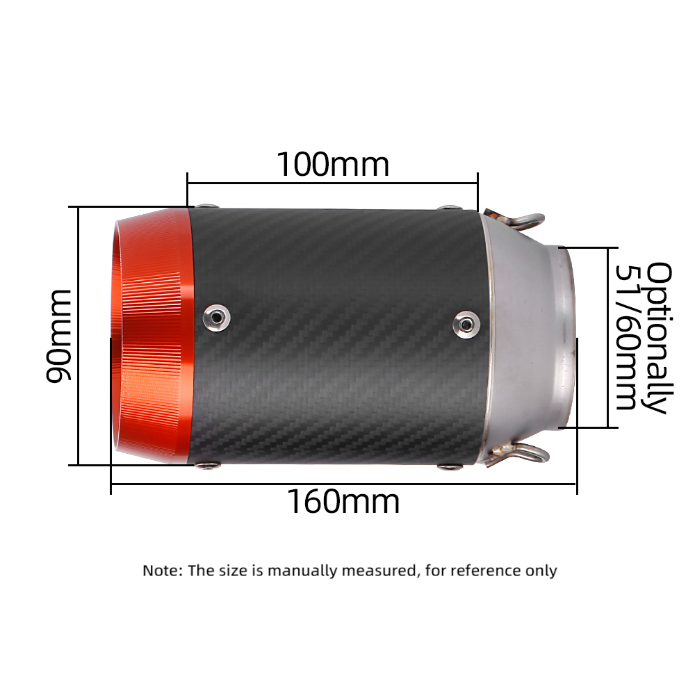 AR Austin Racing GP1-R motorcycle exhaust system Universal Inlet 51mm/60mm
