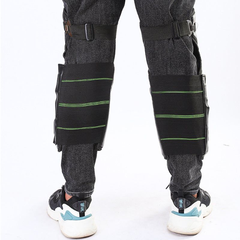 Motorcycle Warm Knee Pads PU Winter Riding Windproof Thickened Electric Bike Riding Leg Protector Kneepad Leg Protective