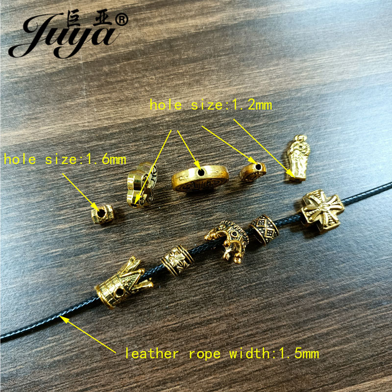 30PCS Jesus Cross Spacer Beads For Jewelry Making Christian Crown Bead Supplies Needlework DIY Handmade Bracelets Accessories