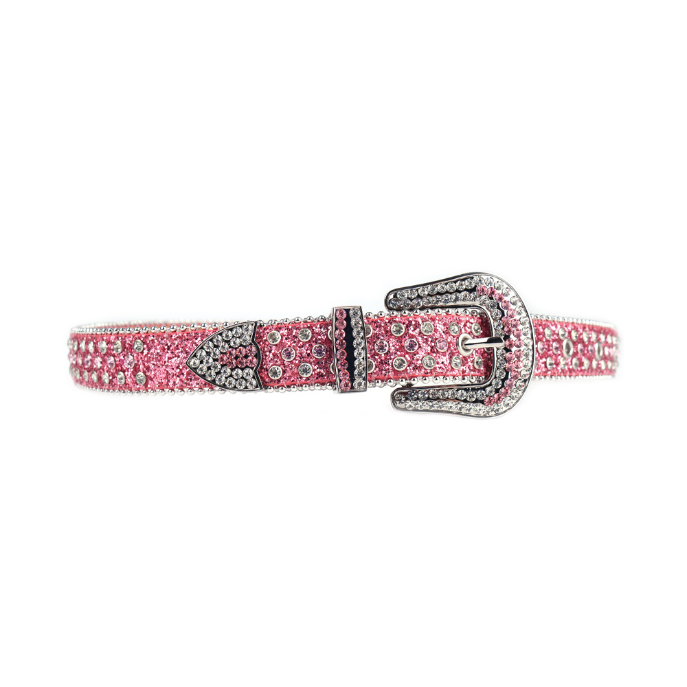 New Kids Belt Western Rhinestones Belts Waist Belt Luxury Strap Diamond Studded Belts Jeans Boys Girls For Clothing Decoration