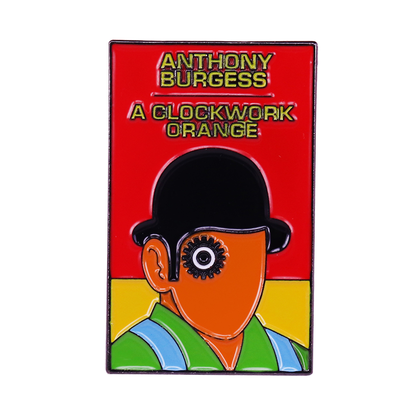 Clockwork Orange - Alex DeLarge Pin Beethoven Brooch Movie Villains Badge Antisocial Personality Disorder Psychopath Accessories