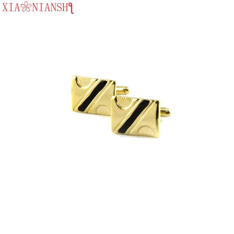 XIAONIANSHI Luxury Stylish Cufflinks Tie Clip Set Tie Bar Hot Sale Super Quality Cuff Links Tie Pin Set cuffs gemelos tie clip
