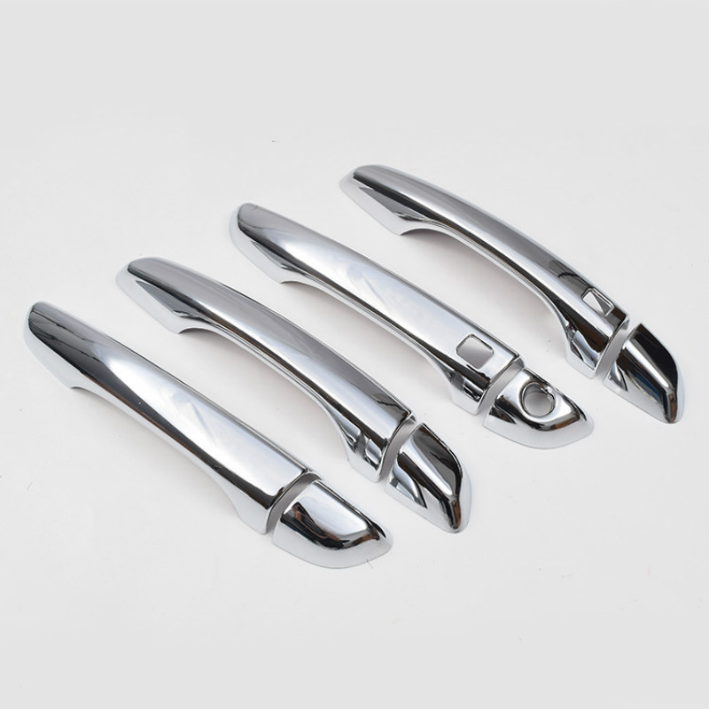 New Chrome Car Door Handle Cover Trim Sticker for Hyundai Elantra 2017 2018 2019 2020 Car Styling Accessories Car Decal