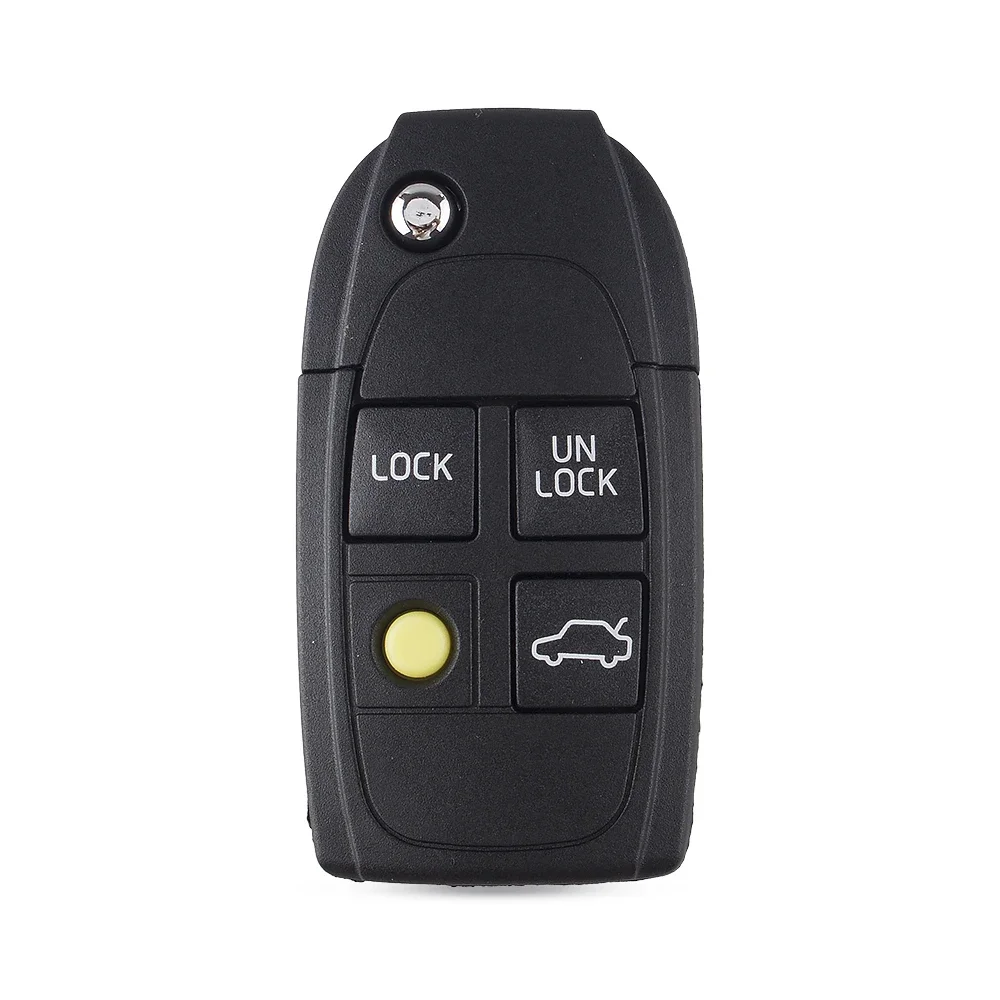 Dandkey-carcasa de llave remota de coche, carcasa de llave modificada para XC70 XC90 V40 V50 V70 V90 C30 C70 S40 S60 S70 S80 Fob 2 3 4 5 botones