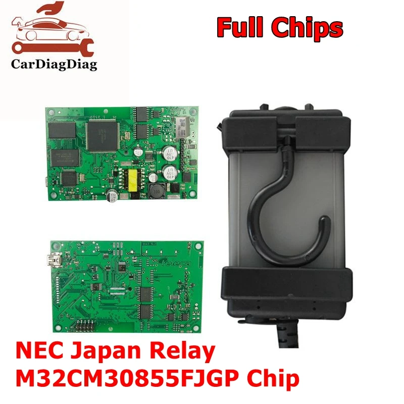 Full Chip Multi-Language Green PCB Chips EWD NEC Japan Relay ,M32CM30855FJGP Chip