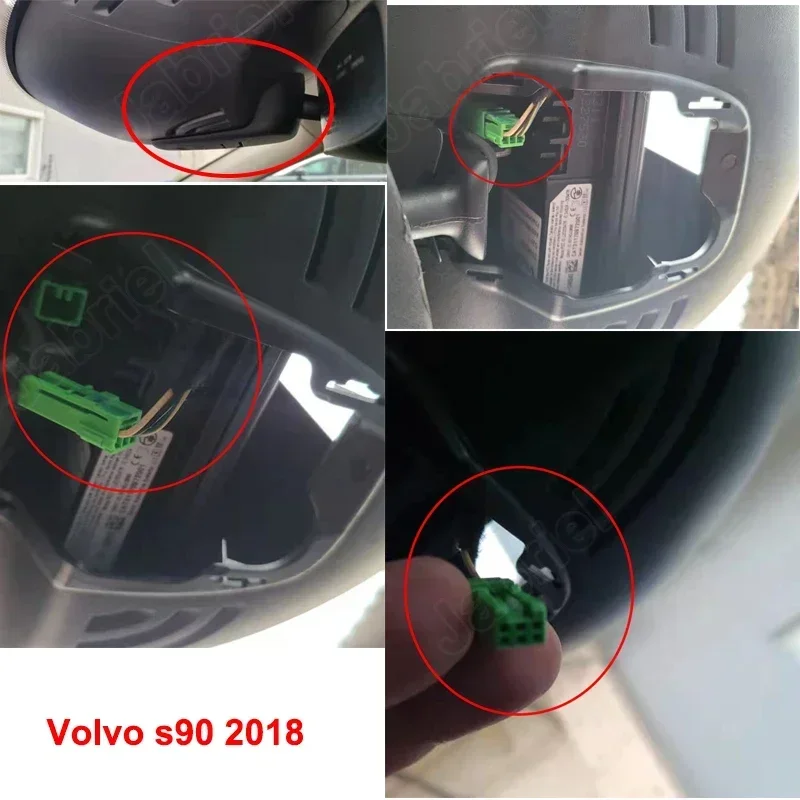 Dash Cam Car DVR Plug and Play Power Cable 8 Pin for Geely Monjaro Tugella KX11 for XC60 XC90 XC40 S60 S80 S90 V60 V90 V70