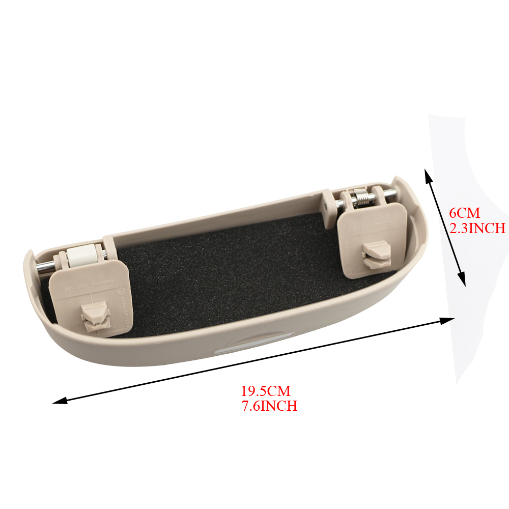 1 Piece ABS Car Sunglasses Holder Glasses Box Case for Honda CRV City Civic HRV HR-V FIT JADE Accord Odyssey Car Parts