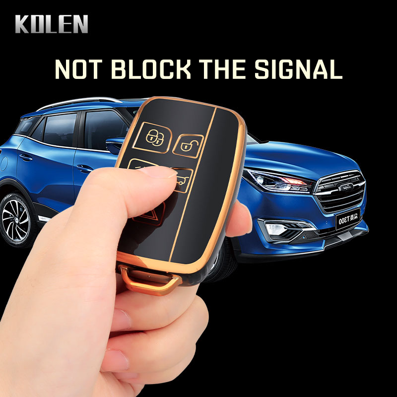 New TPU Car Remote Key Case Cover Shell For Land Rover Range Rover Evoque Sport Freelander Discovery Velar For Jaguar XE XF XJ